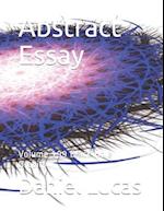 Abstract Essay