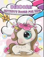 Unicorn Activity Books For Kids Ages 3-5