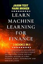 Learn Machine Learning for Finance