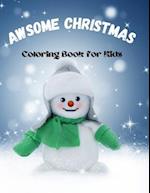 Awesome Christmas Coloring Book for Kids