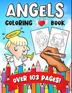 Angels Coloring Book