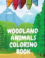 Woodland Animals Coloring Book