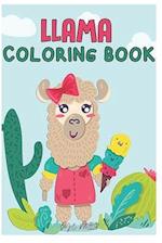 llama coloring book