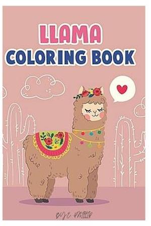 llama coloring book