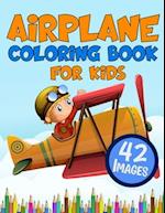 Airplane Coloring Book for Kids