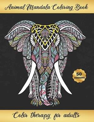 Animal Mandala Coloring Book