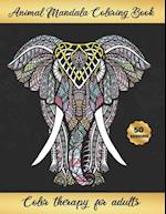 Animal Mandala Coloring Book