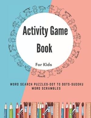 Activity Game Book For Kids