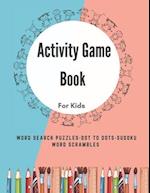 Activity Game Book For Kids