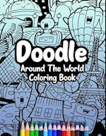 Doodle Around The World Coloring Book