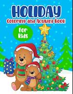 Holiday Coloring And Activity Book For Kids