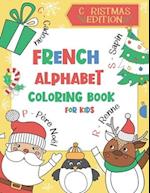 French Alphabet Coloring Book for Kids