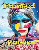 Adult Coloring Books Painted Faces