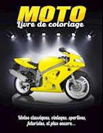 Livre de Coloriage Moto