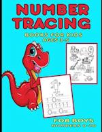 Number Tracing Books For Kids Ages 3-5