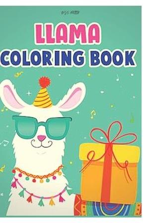 llama coloring book