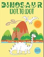 Dinosaur Dot to Dot for Kids Ages 3-5