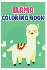 llama coloring book