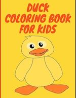 Duck Coloring Book For Kids