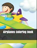 Airplanes Coloring Book: Amazing Coloring Books for Kids (ages 5-14) with 43 pages Beautiful books . 