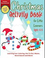 Christmas Activity Book for Little Learners