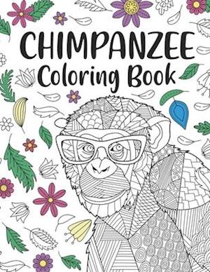 Chimpanzee Coloring Book