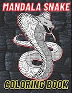 Mandala Snake Coloring Book