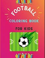 Football coloring book for kids