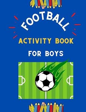 Football activity book for boys