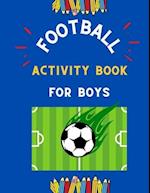 Football activity book for boys