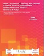 Series 6 Investment Company and Variable Contracts Products Representative Qualification Exam Practice Questions & Dumps: Exam Practice Questions for 