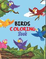 Birds Coloring Book