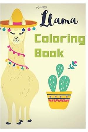 llama coloring book