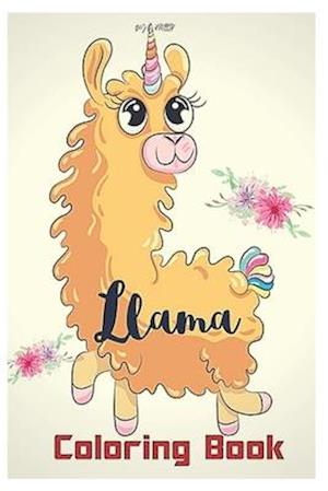 llama coloring book