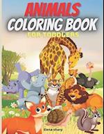 Animals Coloring Book For Toddlers