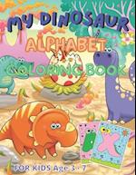 My Dinosaur Alphabet Coloring Book