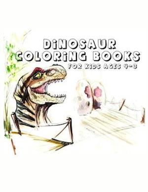 Dinosaur Coloring Books for kids 4-8