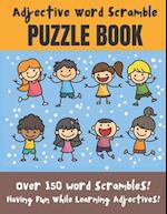 Adjective Word Scramble Puzzle Book