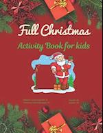 Full Christmas Activity Book for kids