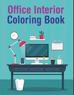 Office Interior Coloring Book