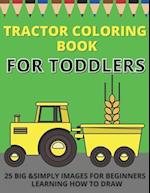 Tractor Coloring Book For Toddlers
