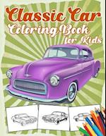 Classic Car Coloring Book for Kids