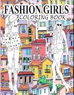 Fashion Girls Coloring Book