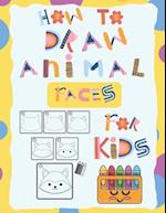 How To Draw Animal Faces for Kids