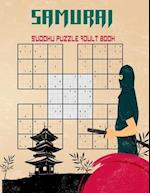 Samurai Sudoku Puzzle adult book