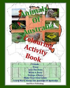 Animals Of Australia Colouring Activity Book