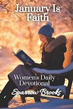 January is Faith: Women's Daily Devotional 