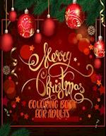 Merry Christmas Coloring Book for Adults