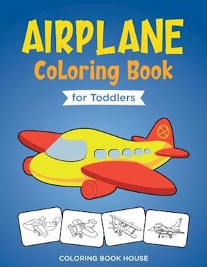 Airplane Coloring Book for Toddlers