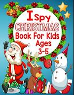 I spy christmas book for kids age 3-5